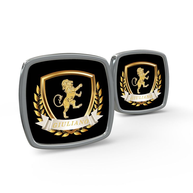 Giuliano Designer Square Cufflinks