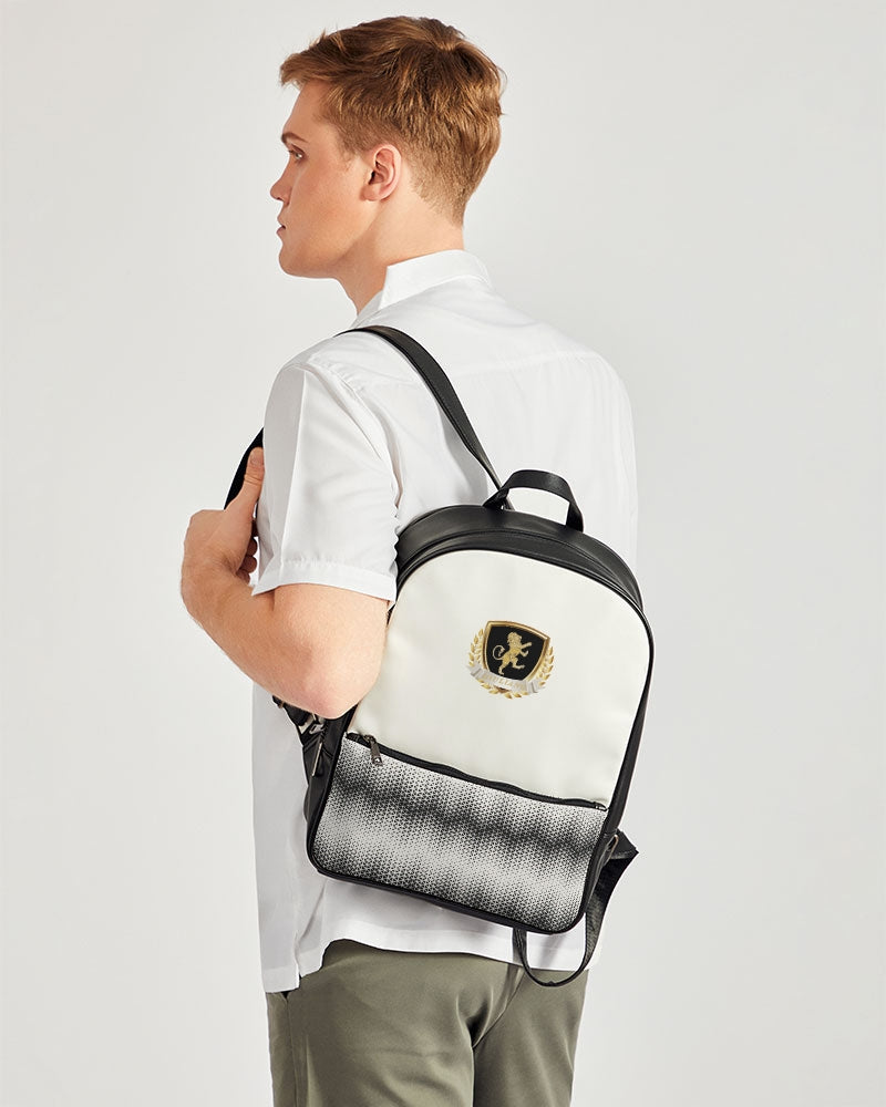 Black Ice Classic Faux Leather Backpack