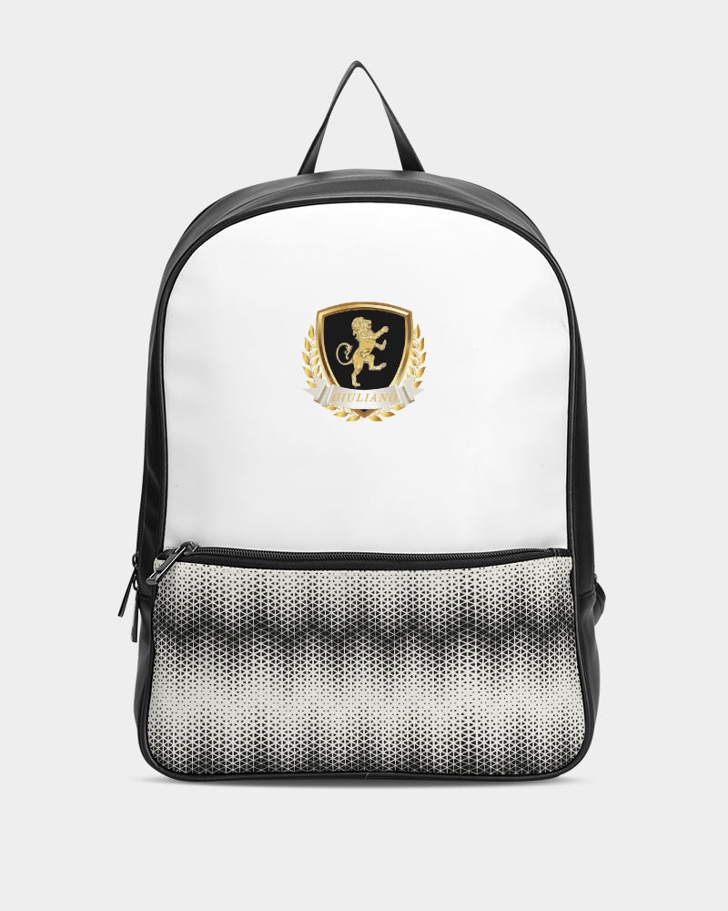 Black Ice Classic Faux Leather Backpack