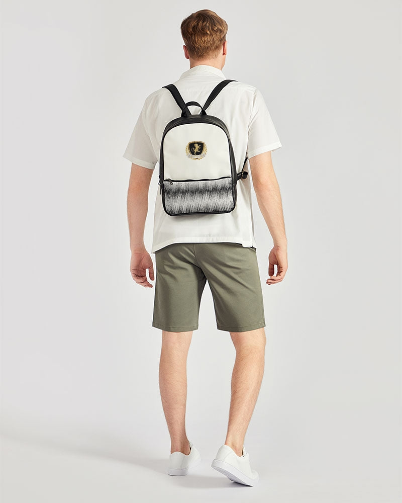 Black Ice Classic Faux Leather Backpack