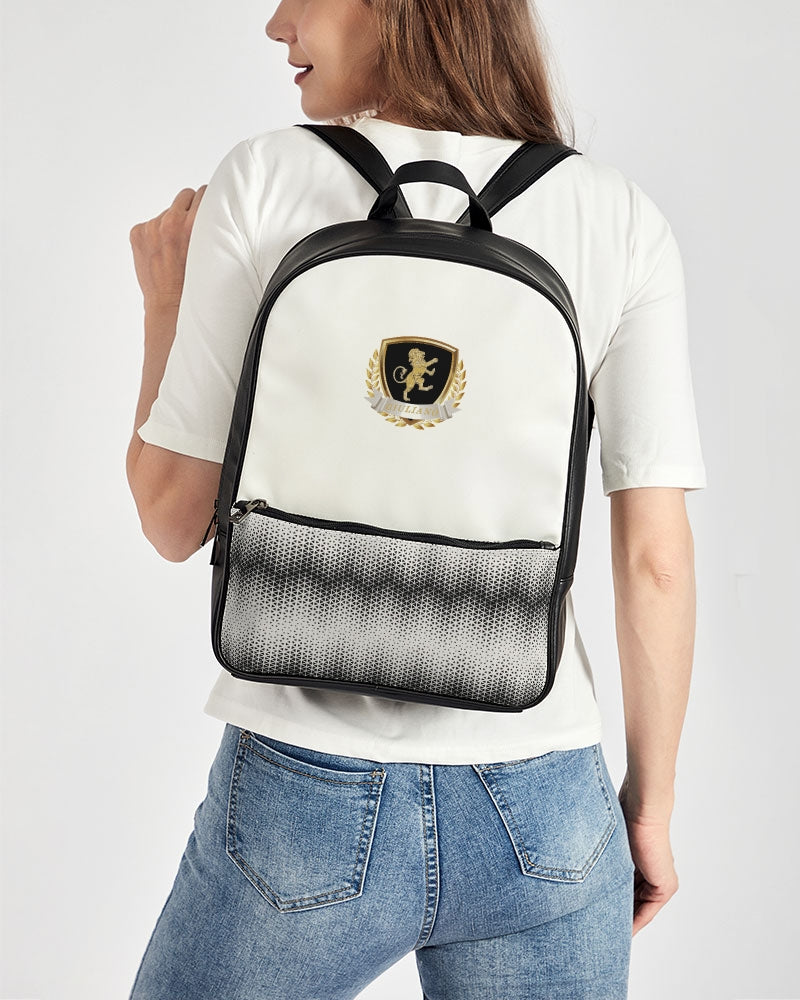 Black Ice Classic Faux Leather Backpack