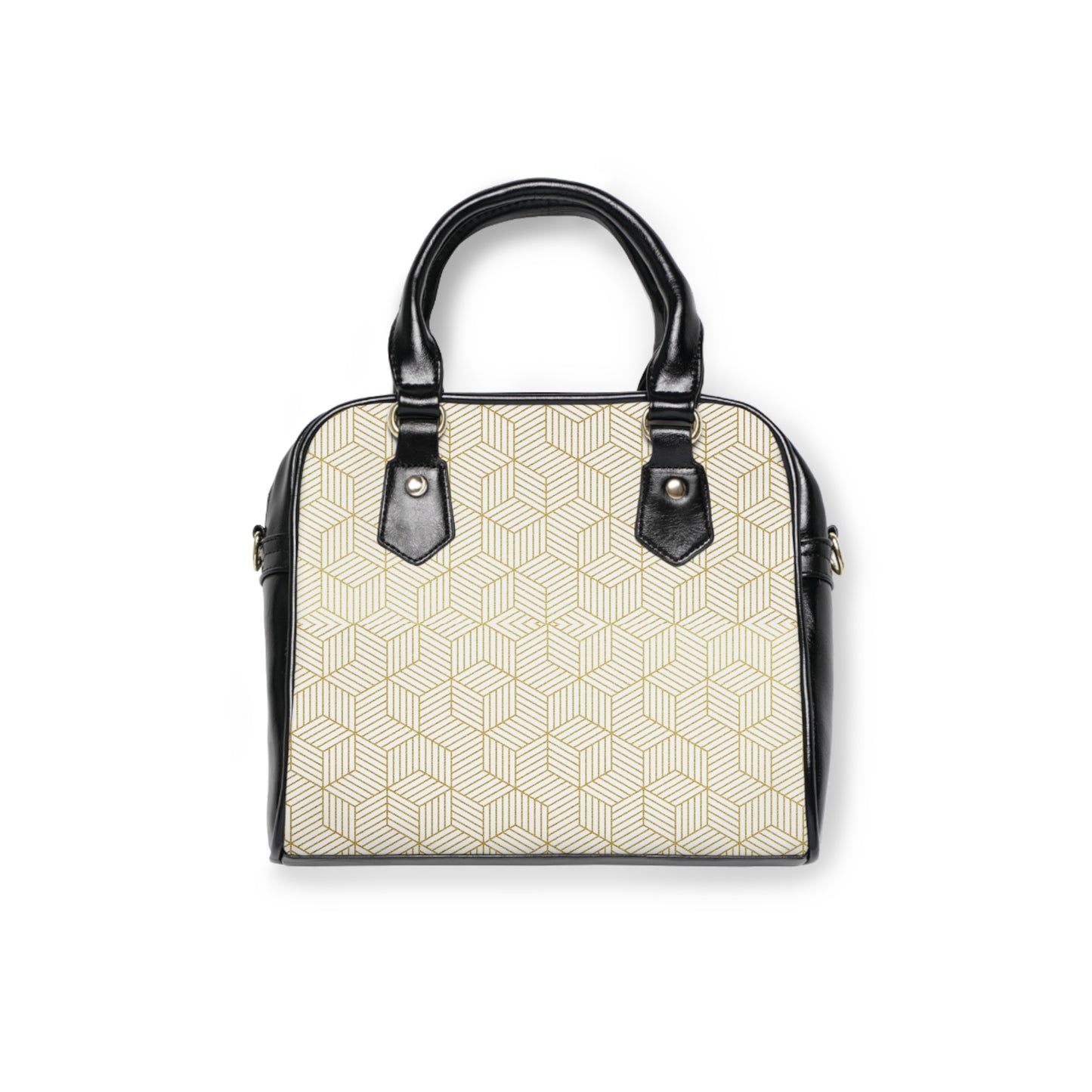 White Gold Shoulder Handbag