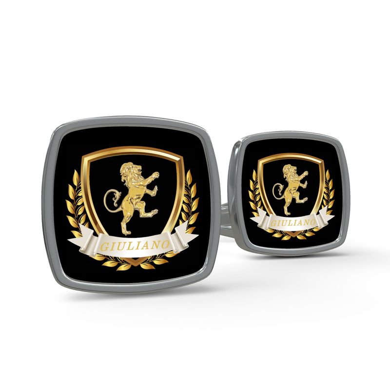 Giuliano Designer Square Cufflinks