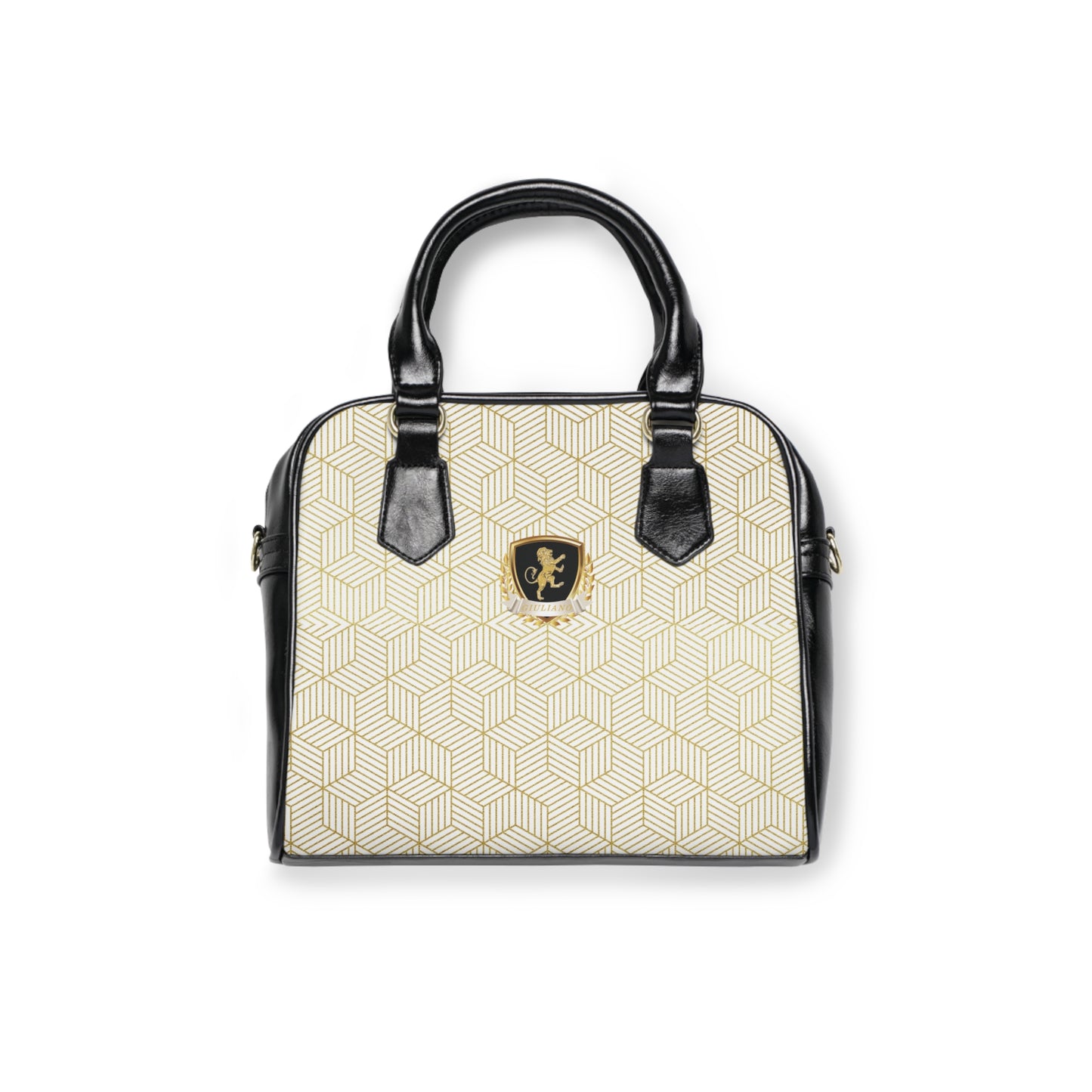 White Gold Shoulder Handbag